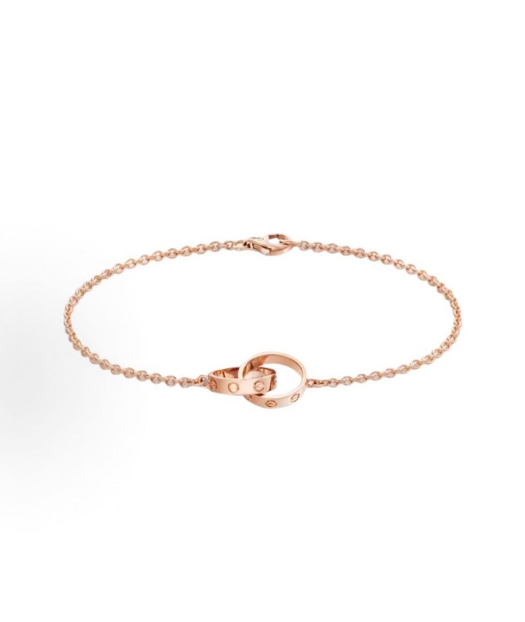 CARTIER Золотой браслет из розового золота, фото 3