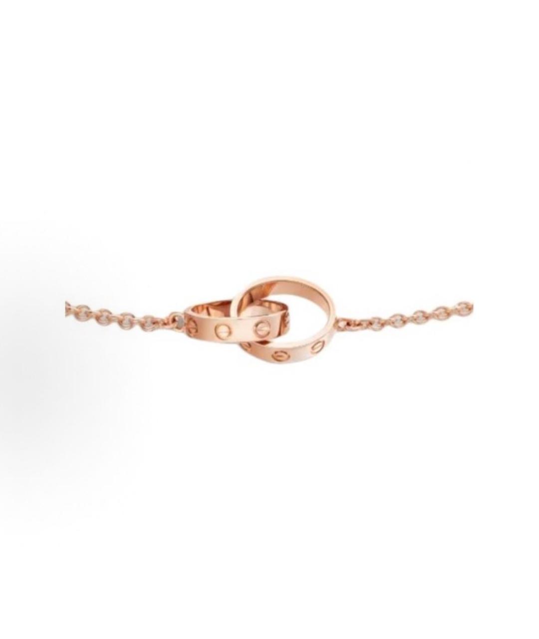 CARTIER Золотой браслет из розового золота, фото 2