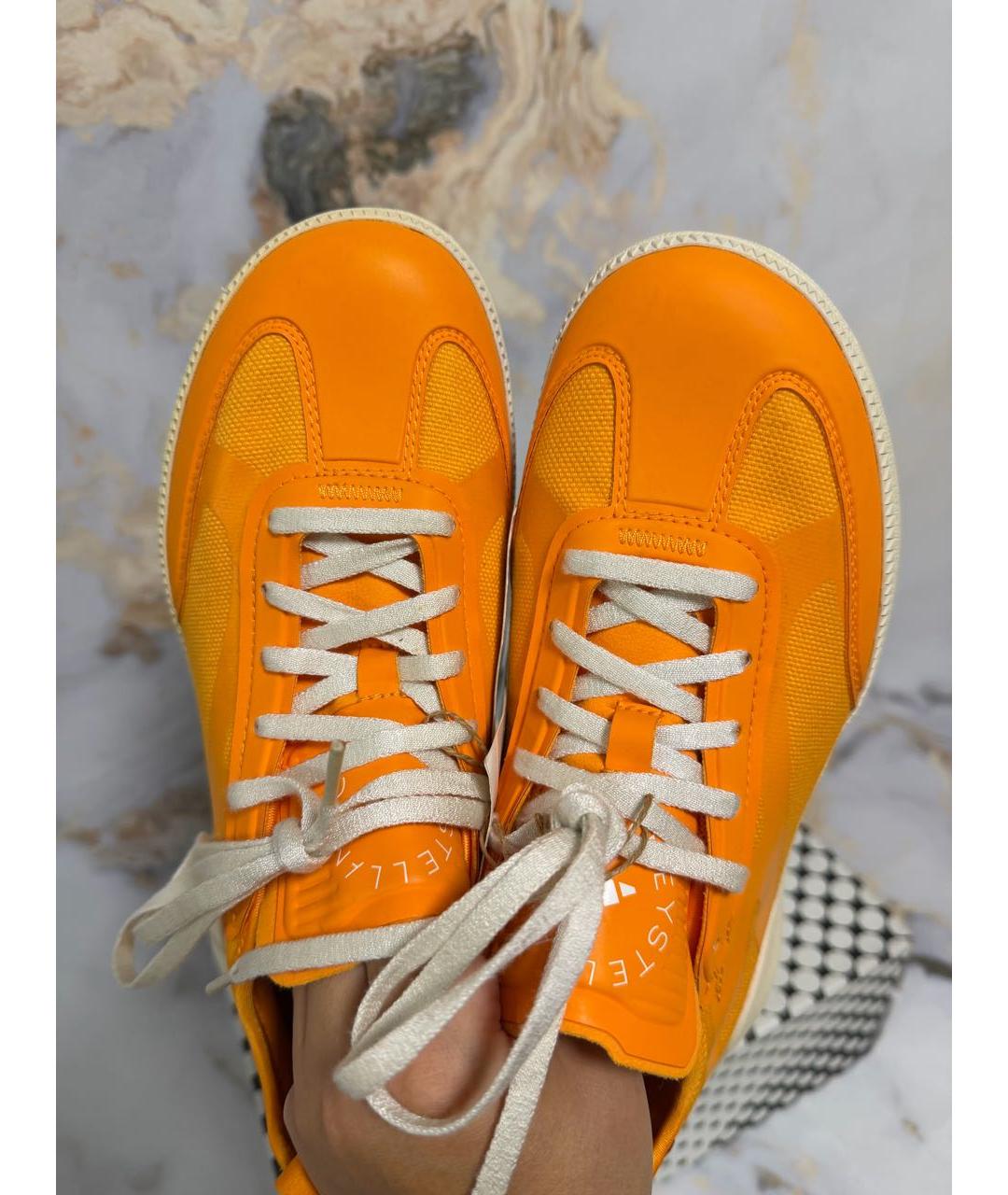 ADIDAS BY STELLA MCCARTNEY Оранжевые кеды, фото 4