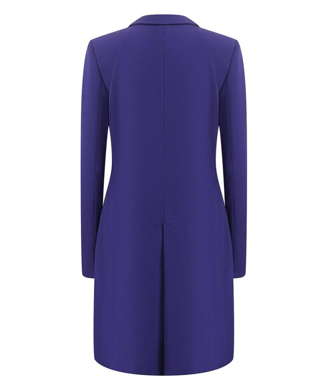 EMILIO PUCCI Фиолетовое вискозное пальто, фото 2