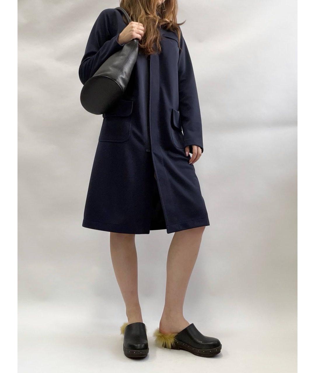 COMME DES GARÇONS Темно-синее повседневное платье, фото 8