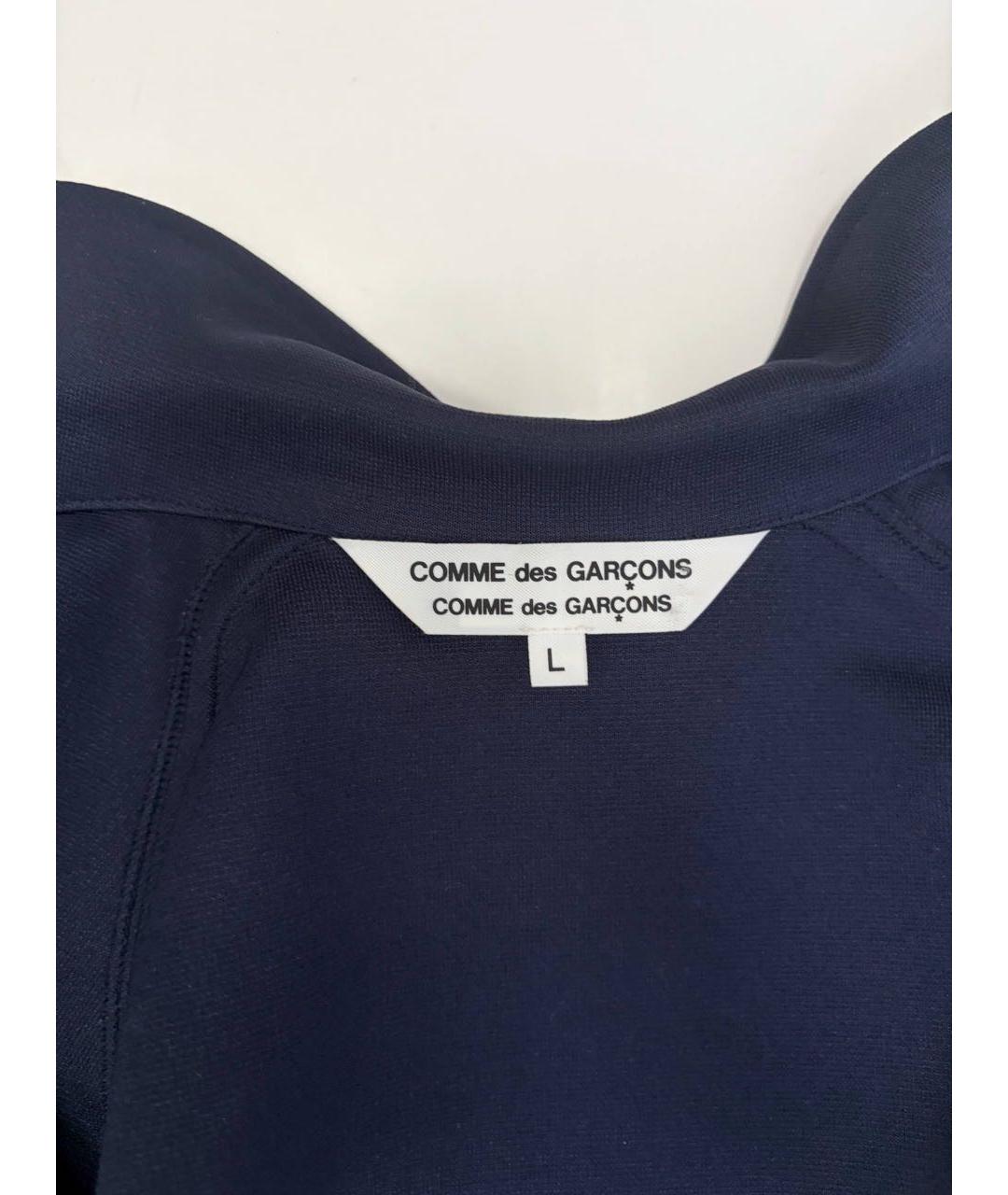 COMME DES GARÇONS Темно-синее повседневное платье, фото 4
