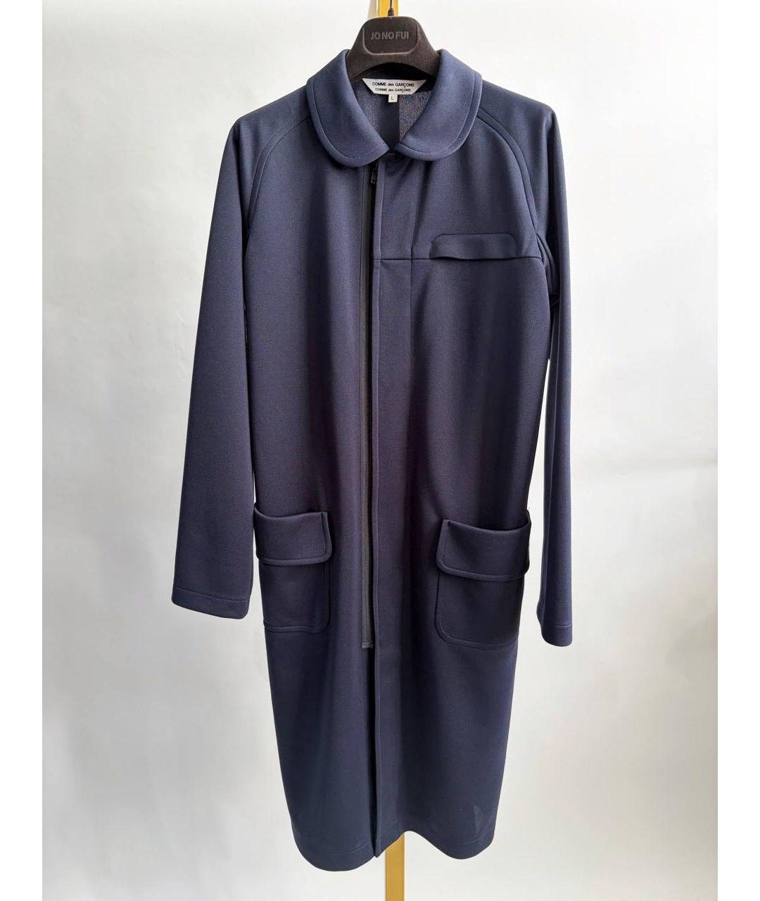 COMME DES GARÇONS Темно-синее повседневное платье, фото 3