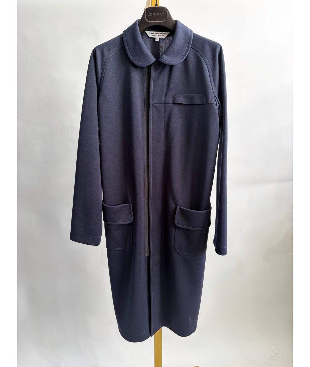 COMME DES GARÇONS Темно-синее повседневное платье, фото 9