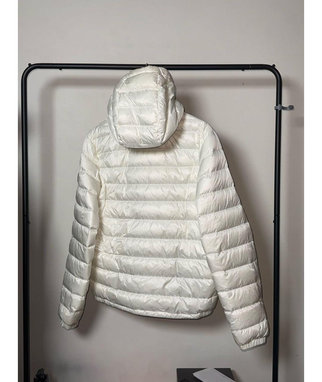 MONCLER Белый пуховик, фото 2