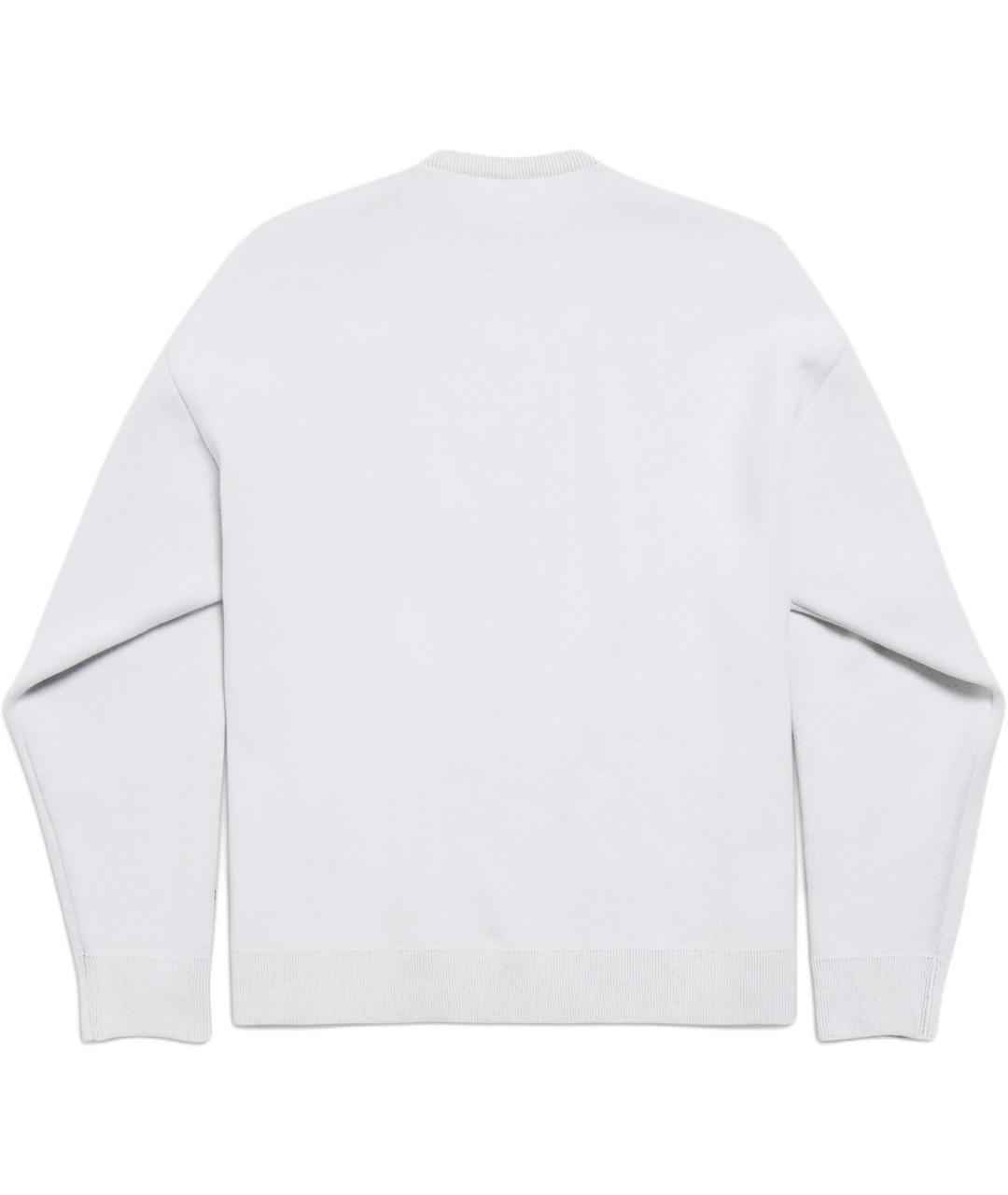 BALENCIAGA Белый джемпер / свитер, фото 2