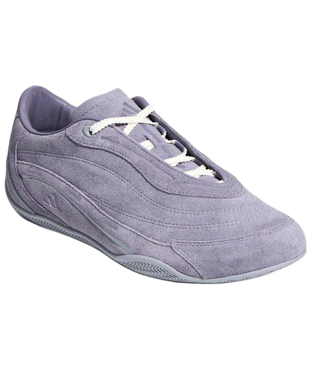 ADIDAS Фиолетовые кожаные кроссовки, фото 3