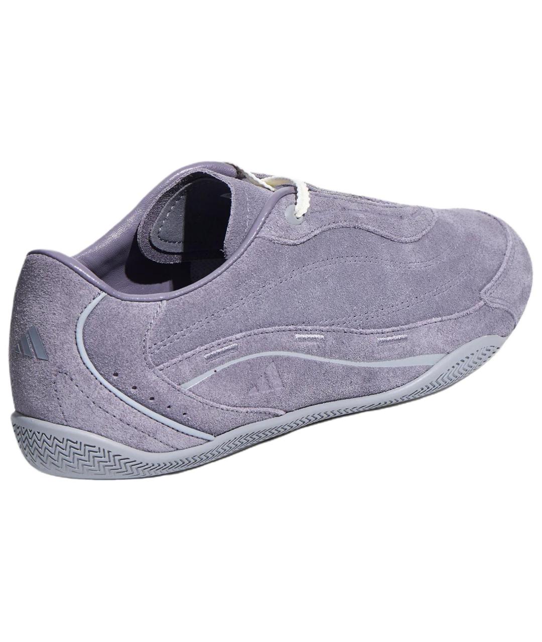 ADIDAS Фиолетовые кожаные кроссовки, фото 4