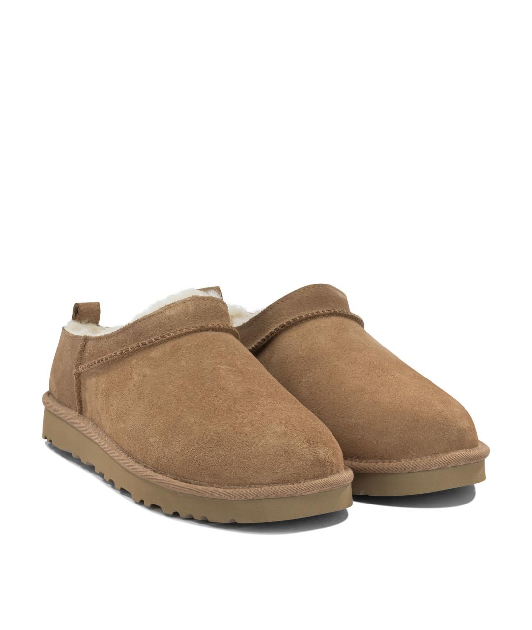 UGG Коричневые замшевые низкие ботинки, фото 2