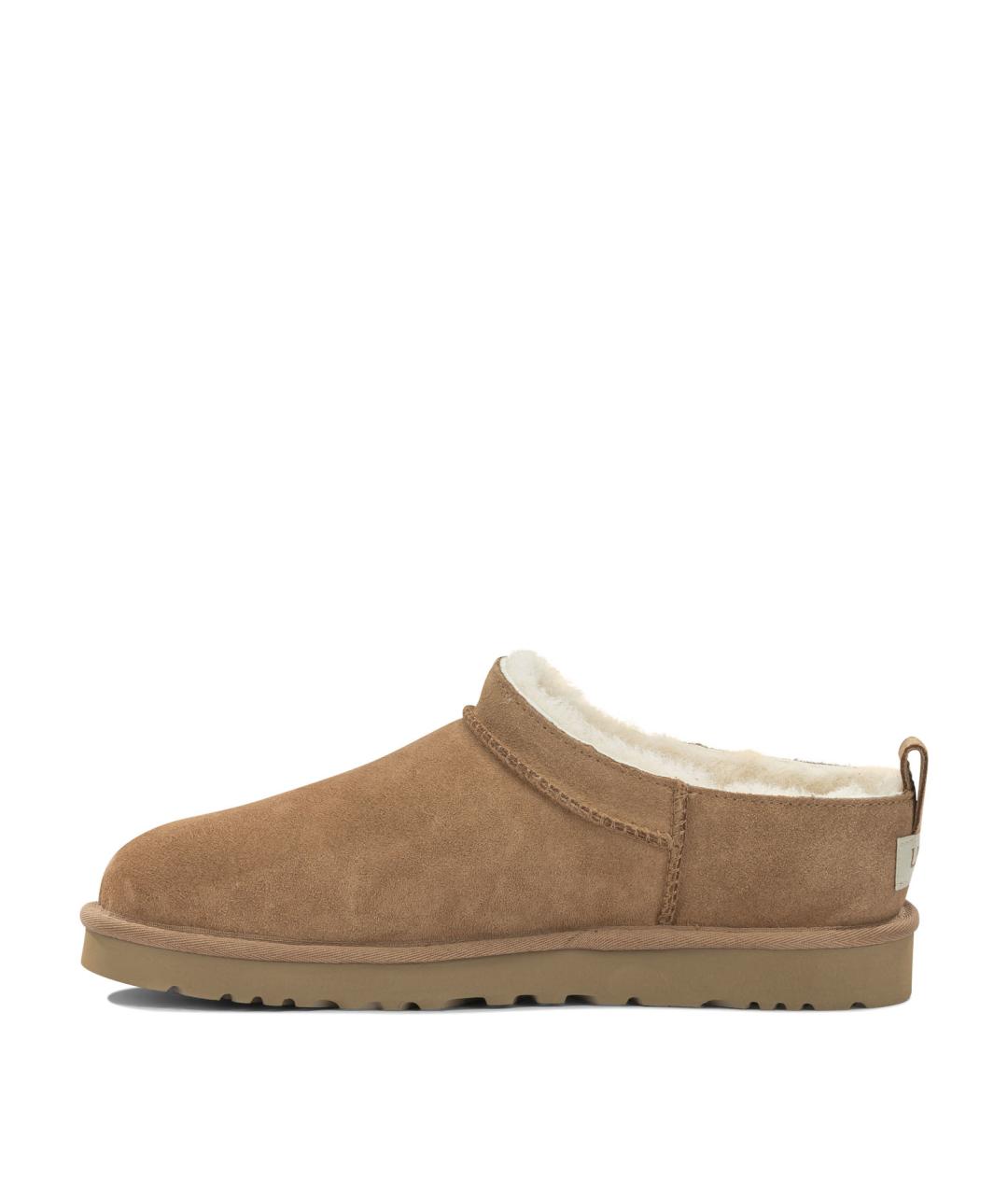 UGG Коричневые замшевые низкие ботинки, фото 3