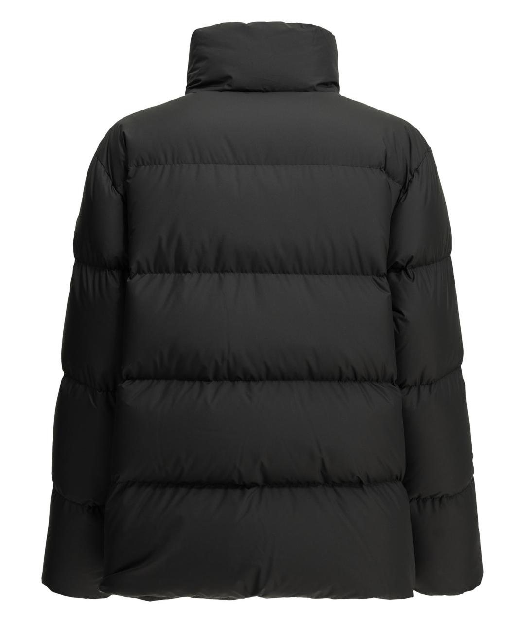 MONCLER Черная полиэстеровая куртка, фото 2