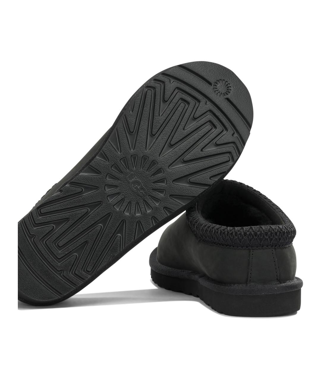 UGG Черные кожаные низкие ботинки, фото 5