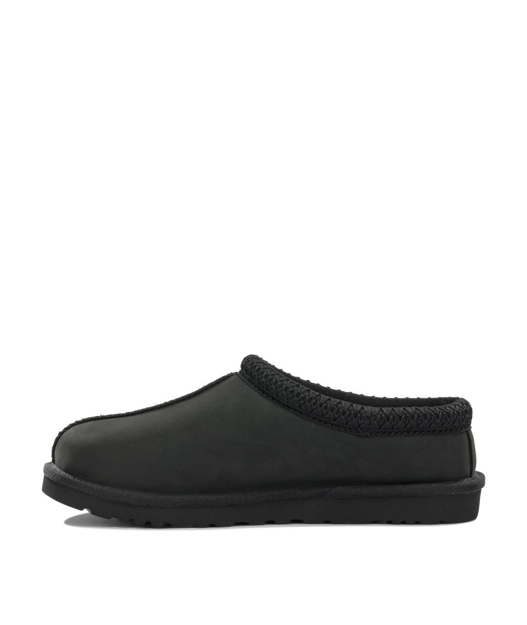 UGG Черные кожаные низкие ботинки, фото 3