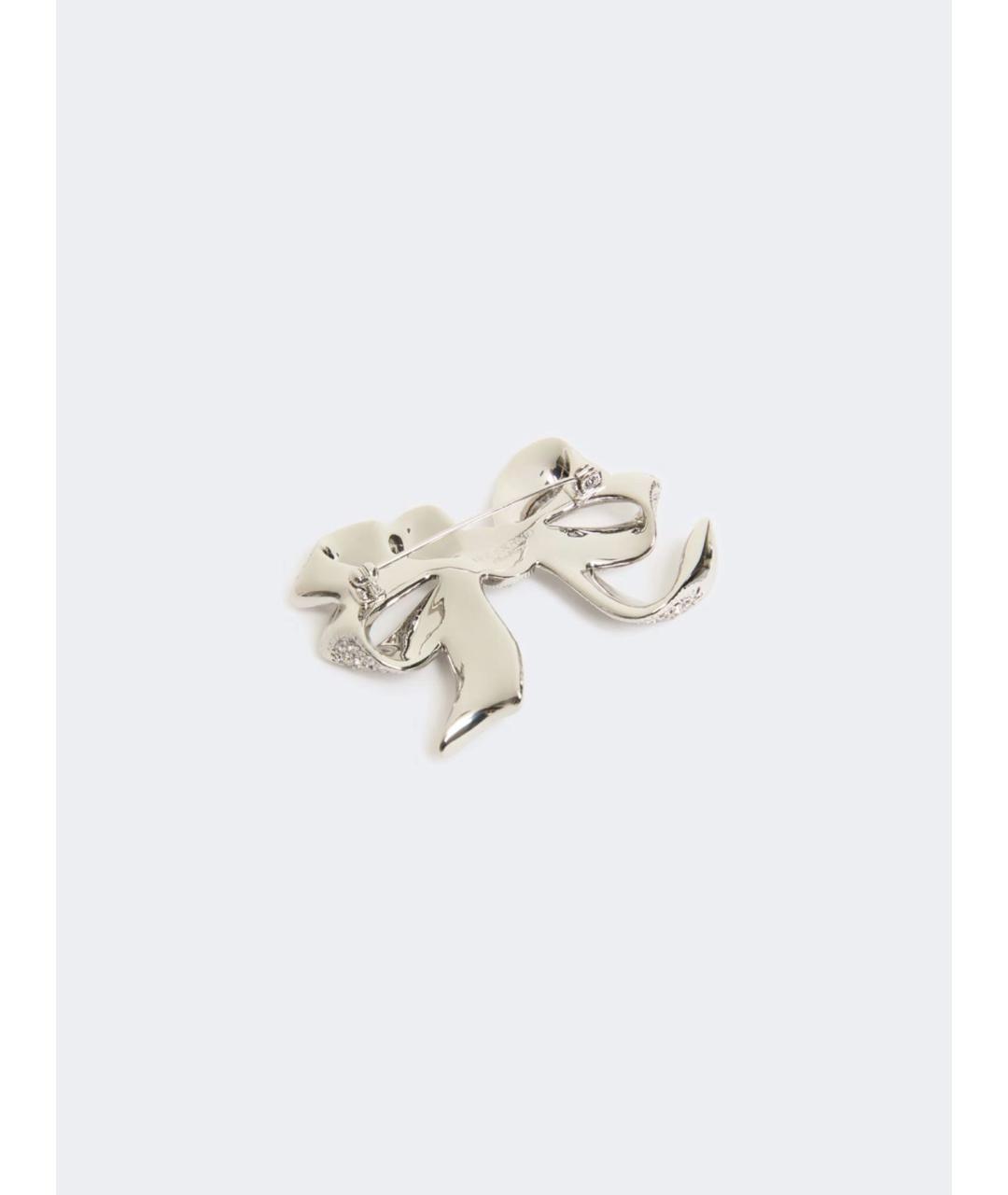 WEEKEND MAX MARA Серебряная металлическая булавка / брошь, фото 4