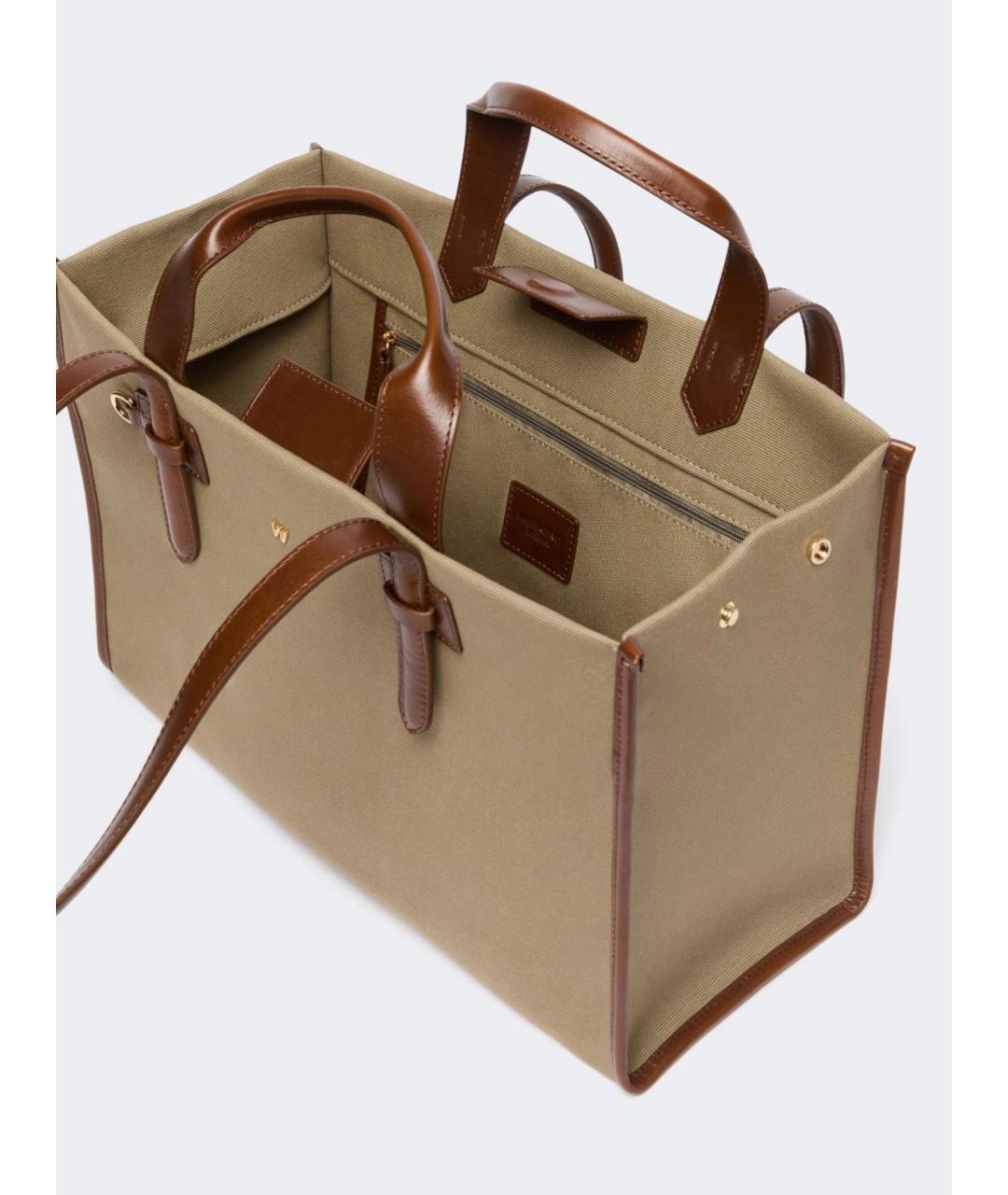 WEEKEND MAX MARA Хлопковая сумка тоут, фото 5