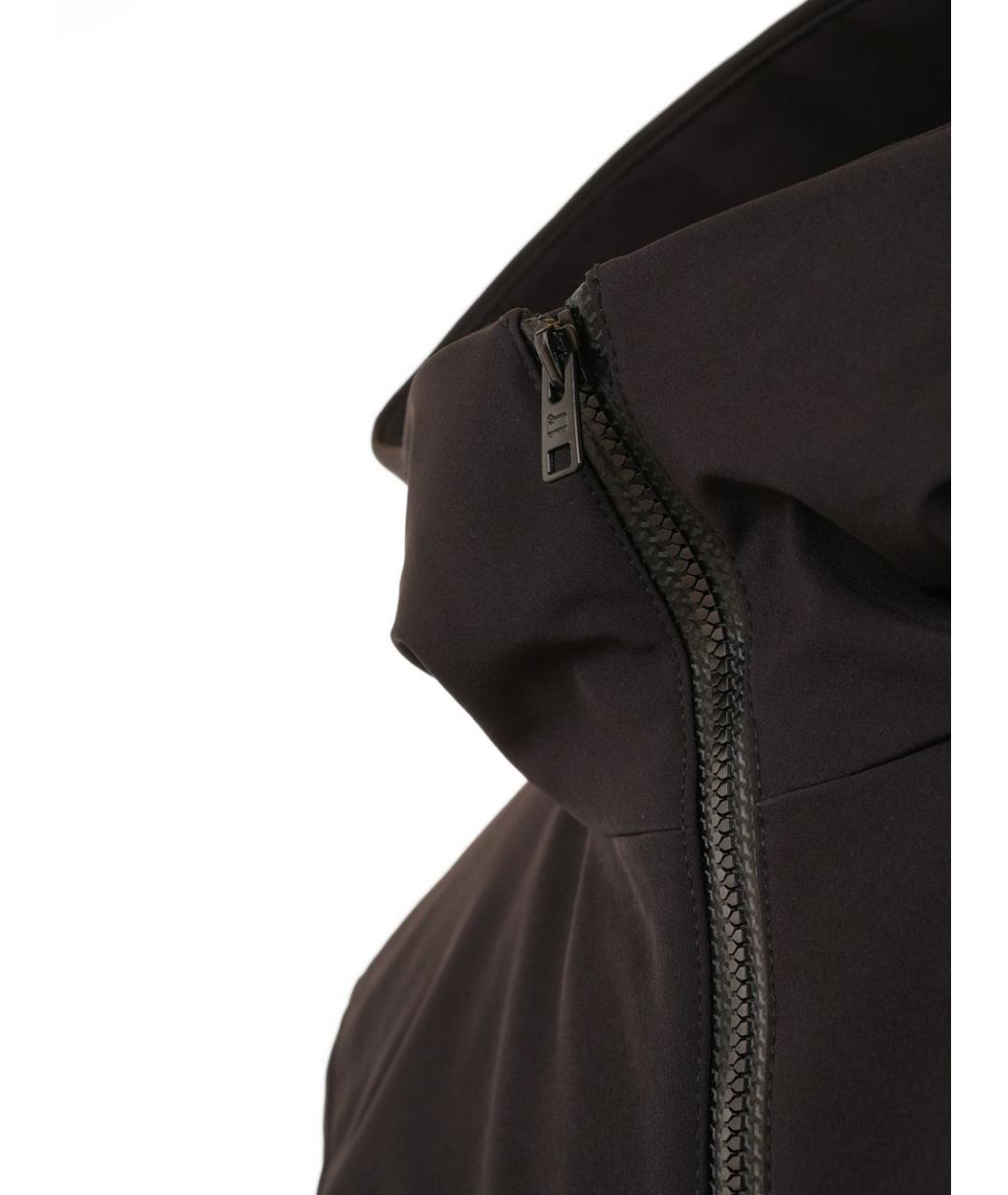 WOOLRICH Черная полиэстеровая куртка, фото 3