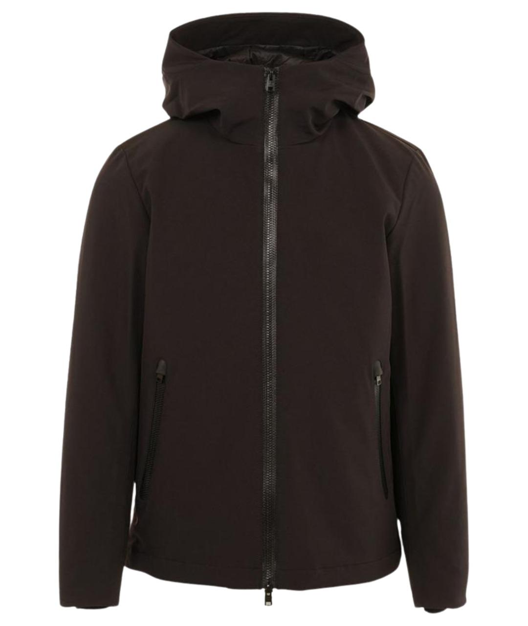 WOOLRICH Черная полиэстеровая куртка, фото 1
