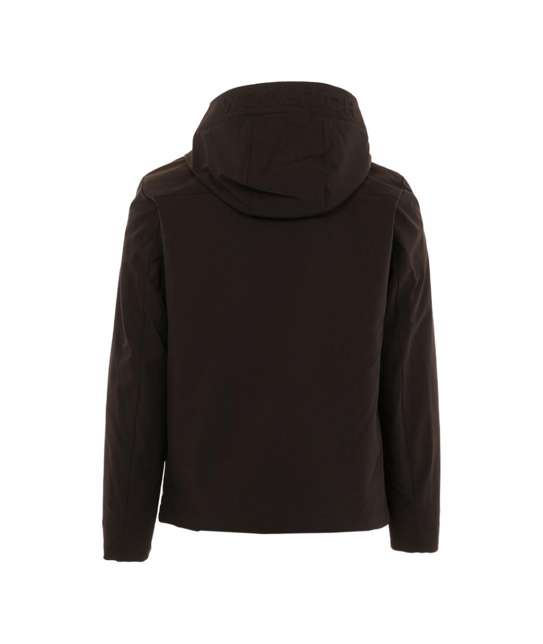 WOOLRICH Черная полиэстеровая куртка, фото 2