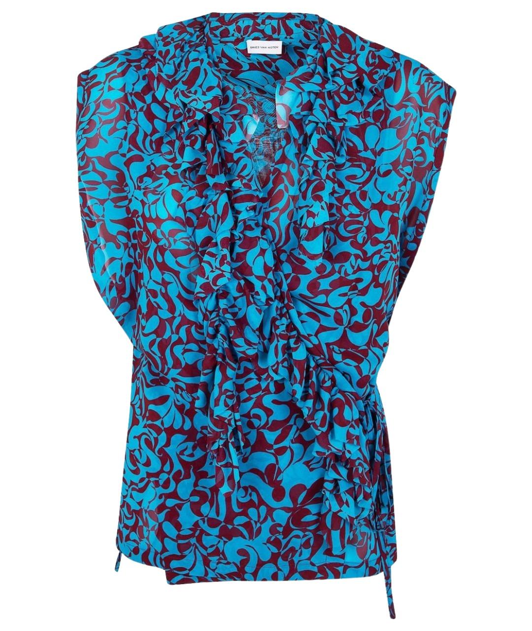 DRIES VAN NOTEN Мульти купровая блузы, фото 1