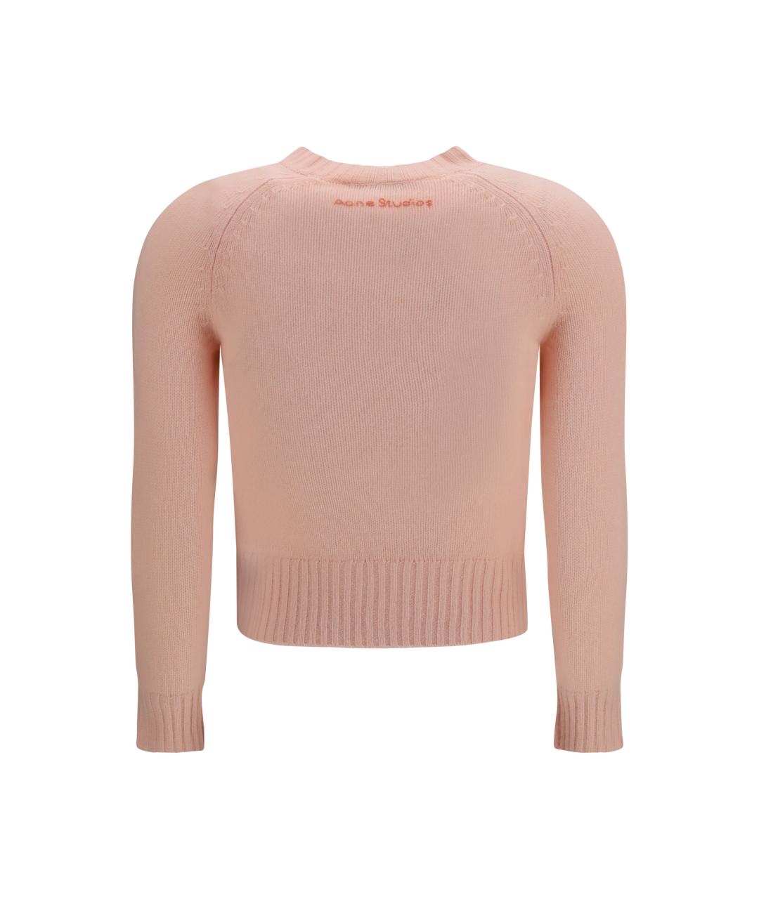 ACNE STUDIOS Розовый кашемировый джемпер / свитер, фото 2