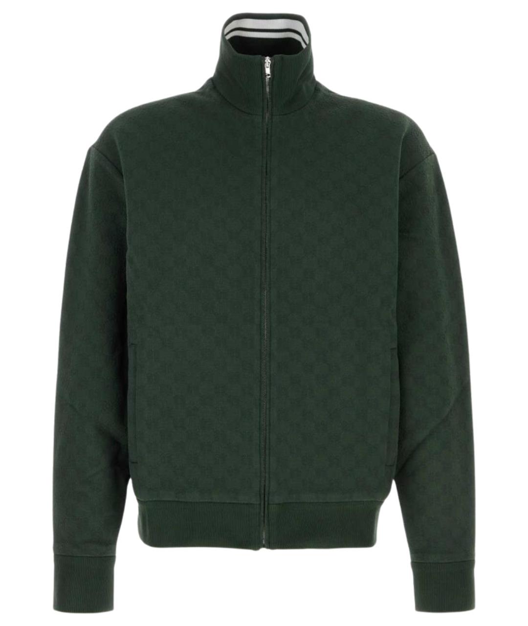 GUCCI Зеленая полиамидовая куртка, фото 1