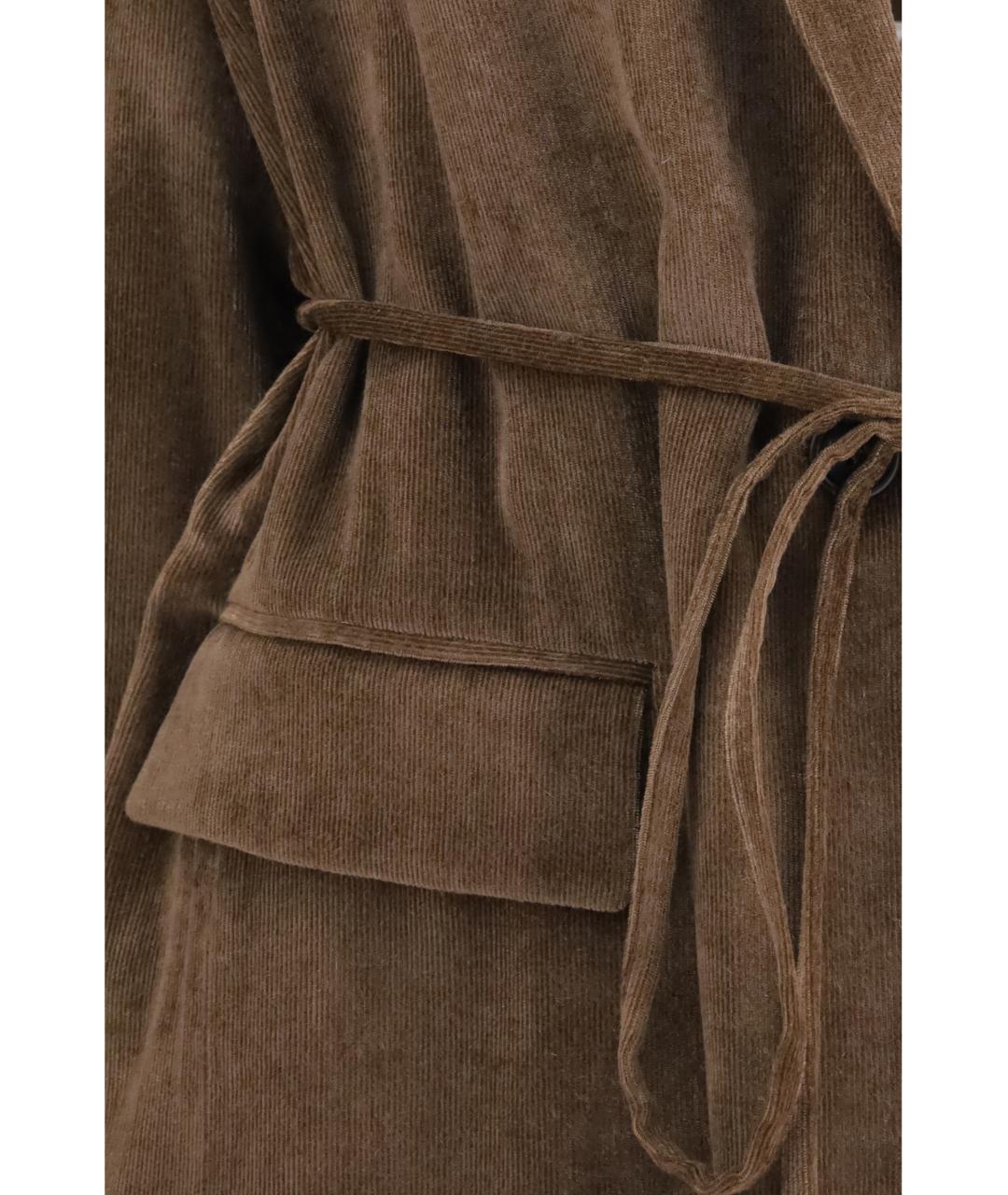 BRUNELLO CUCINELLI Коричневая кашемировая куртка, фото 3