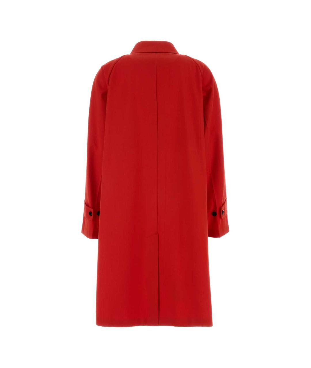 PRADA Красное хлопковое пальто, фото 2