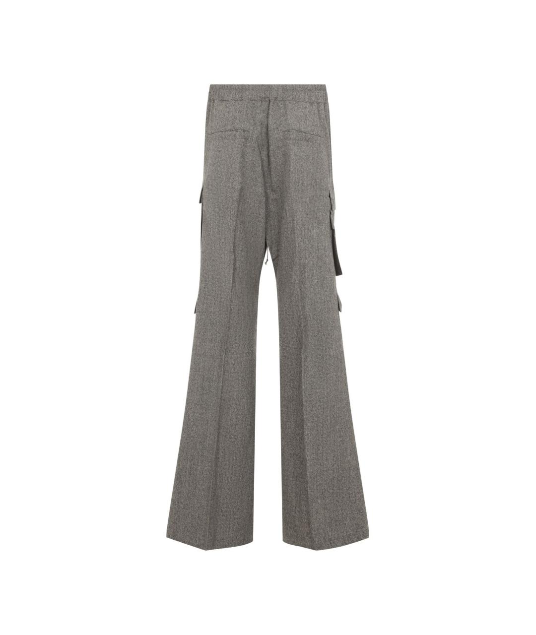RICK OWENS Шерстяные повседневные брюки, фото 2