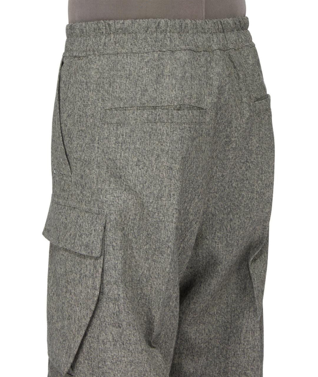 RICK OWENS Шерстяные повседневные брюки, фото 5