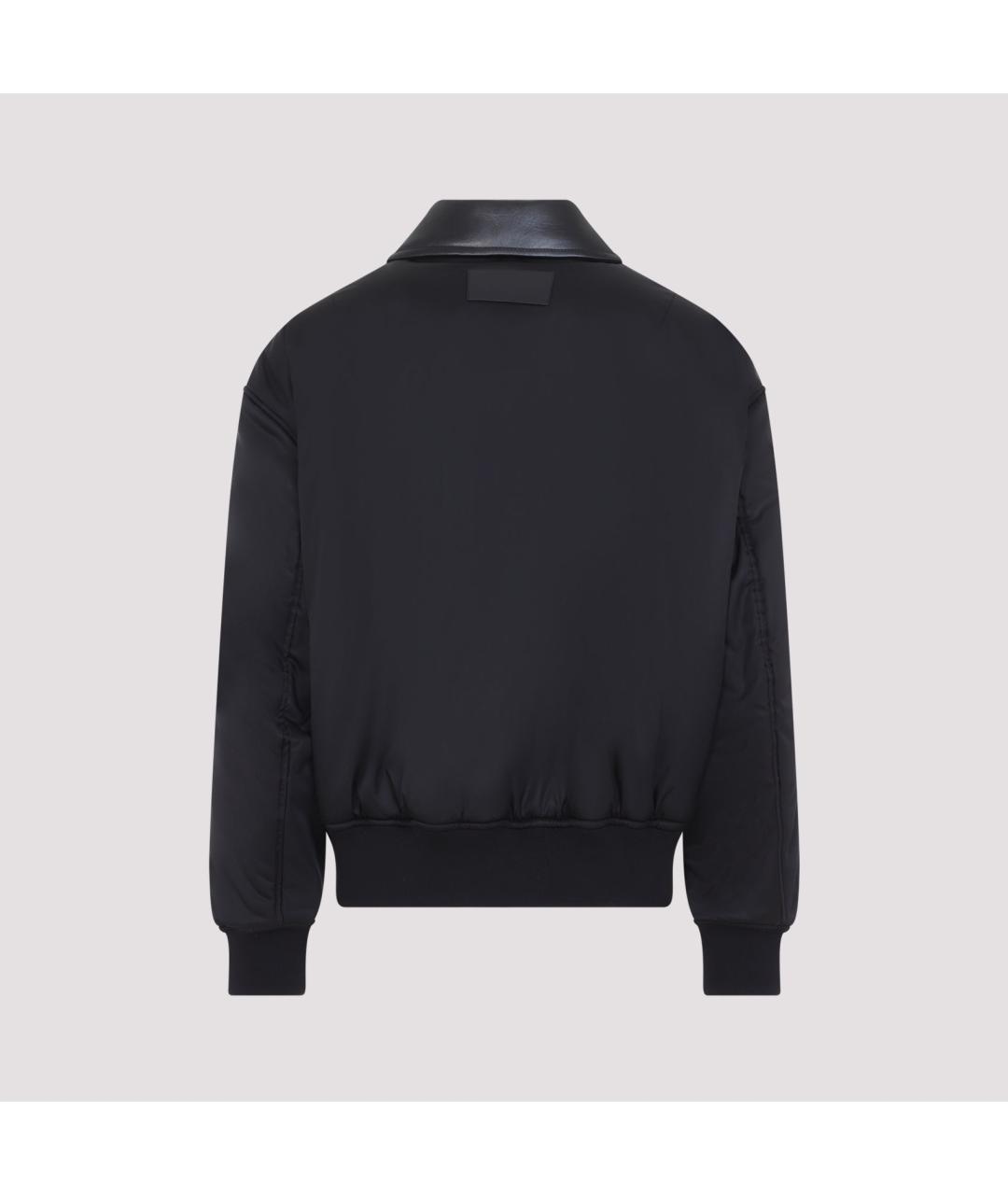 BALENCIAGA Черная полиамидовая куртка, фото 2