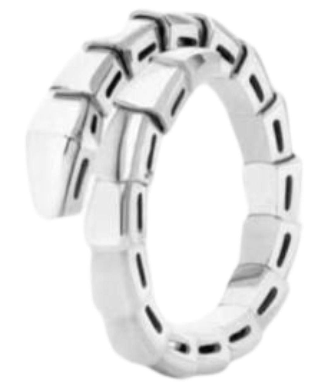 BVLGARI Серебряное кольцо из белого золота, фото 1