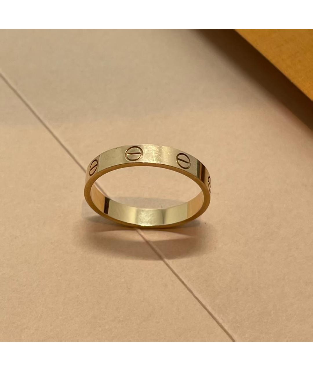 CARTIER Золотое кольцо из розового золота, фото 5