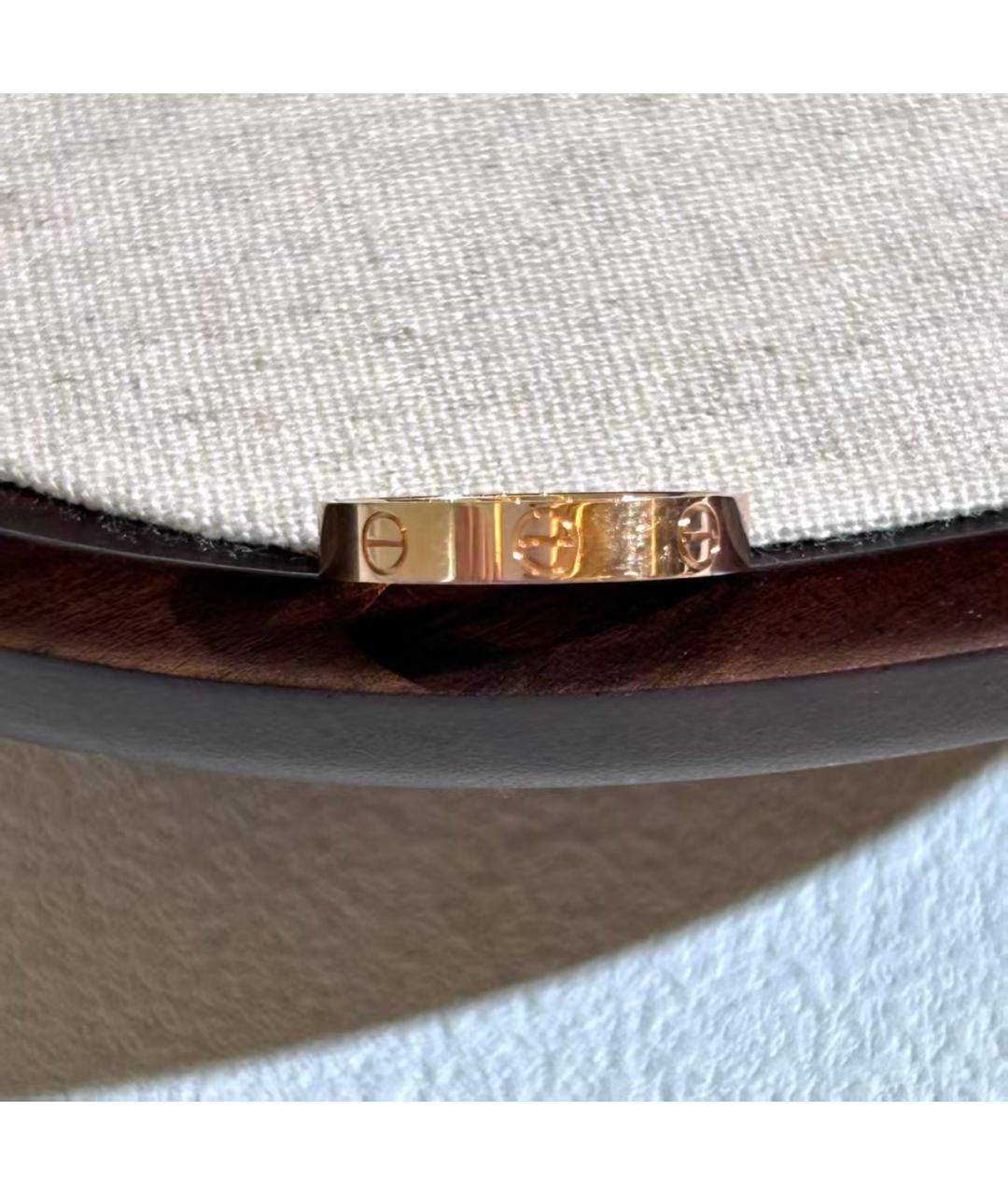 CARTIER Золотое кольцо из розового золота, фото 4