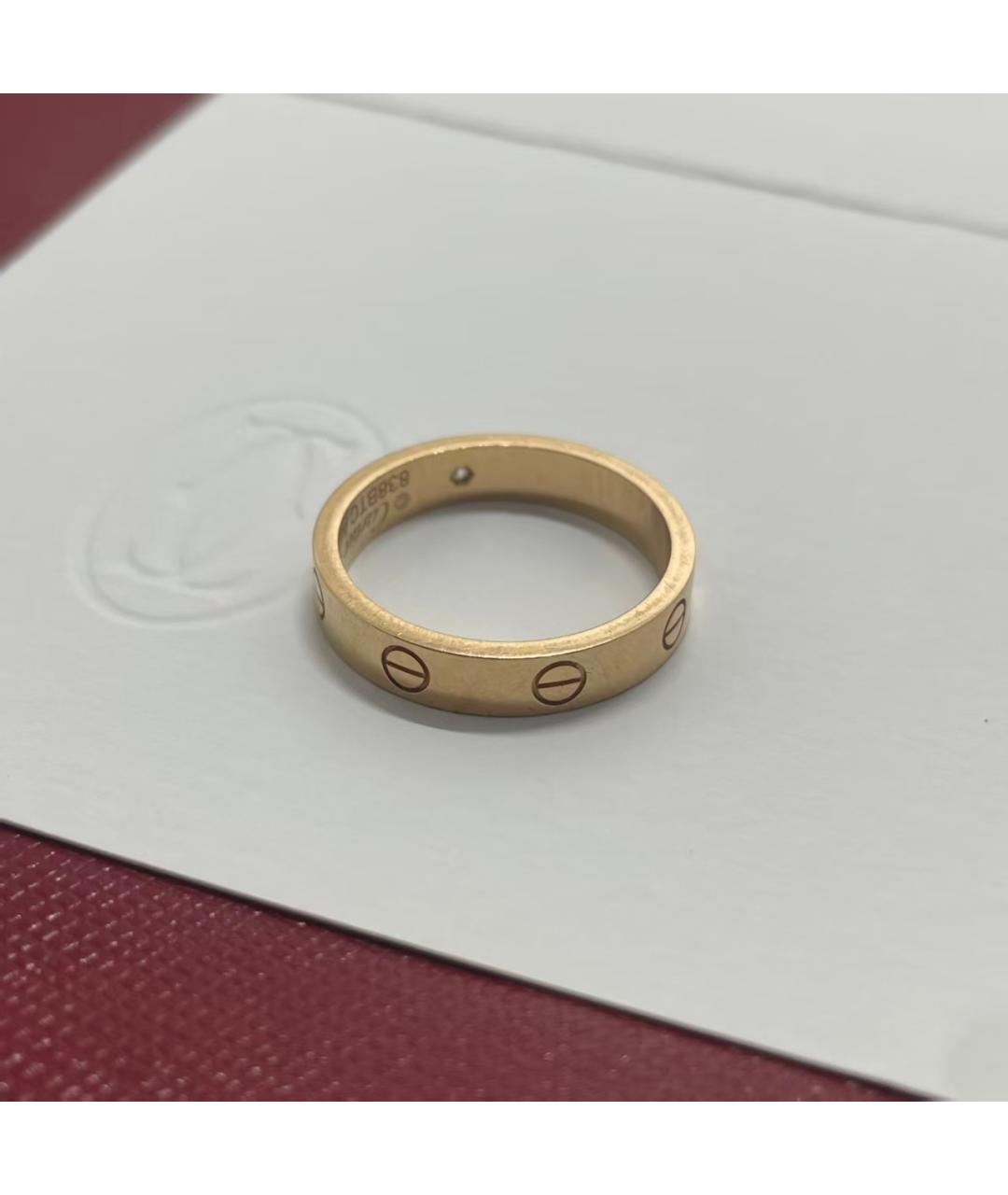 CARTIER Золотое кольцо из розового золота, фото 4