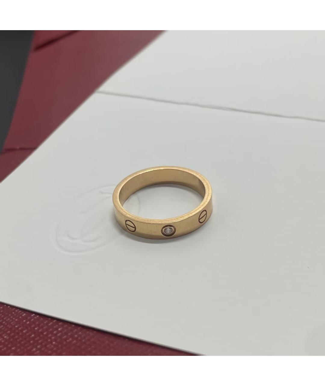 CARTIER Золотое кольцо из розового золота, фото 3