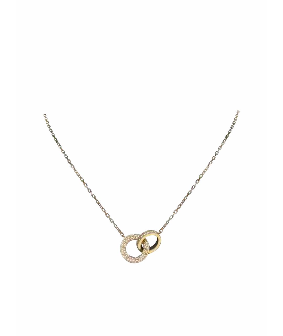 CARTIER Золотое колье из розового золота, фото 1
