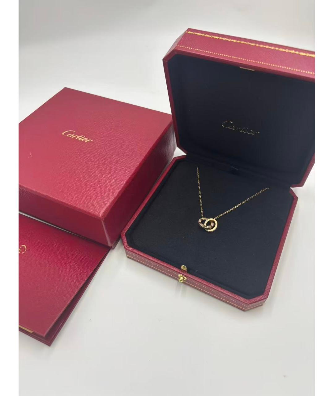 CARTIER Золотое колье из розового золота, фото 2