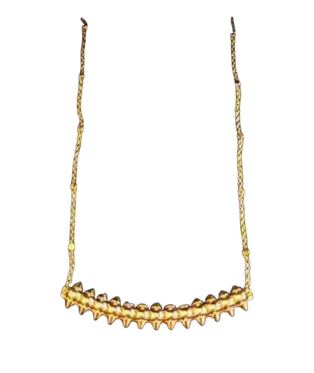 CARTIER Золотое колье из желтого золота, фото 1