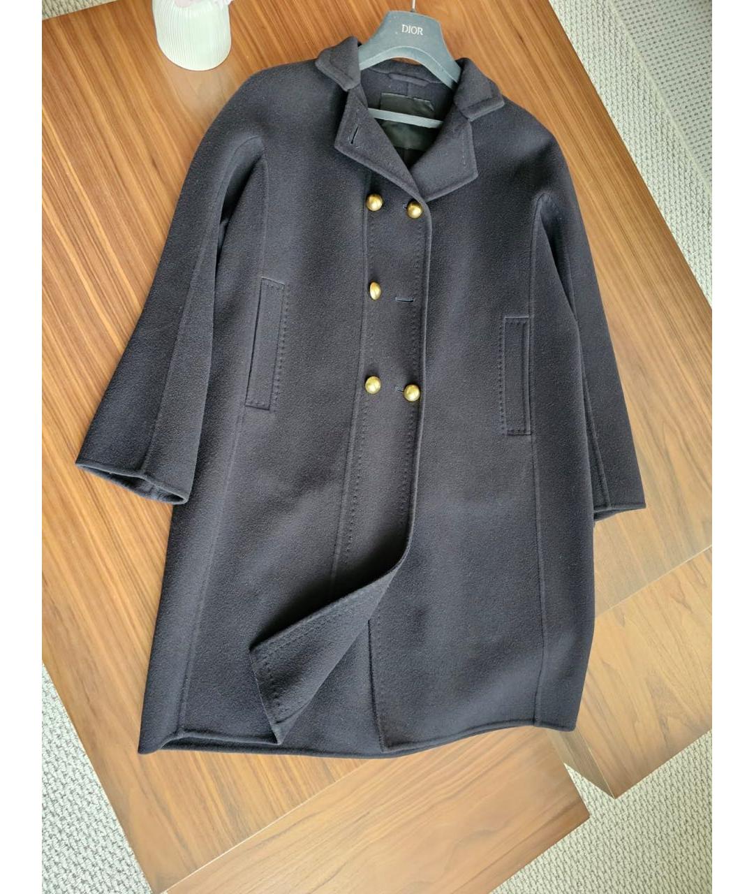 ERMANNO SCERVINO Черное пальто, фото 3