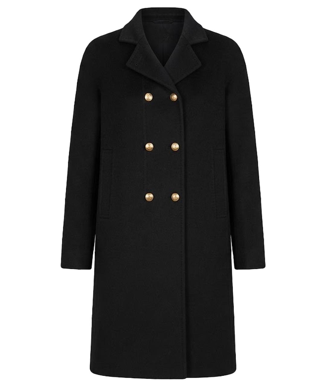 ERMANNO SCERVINO Черное пальто, фото 1