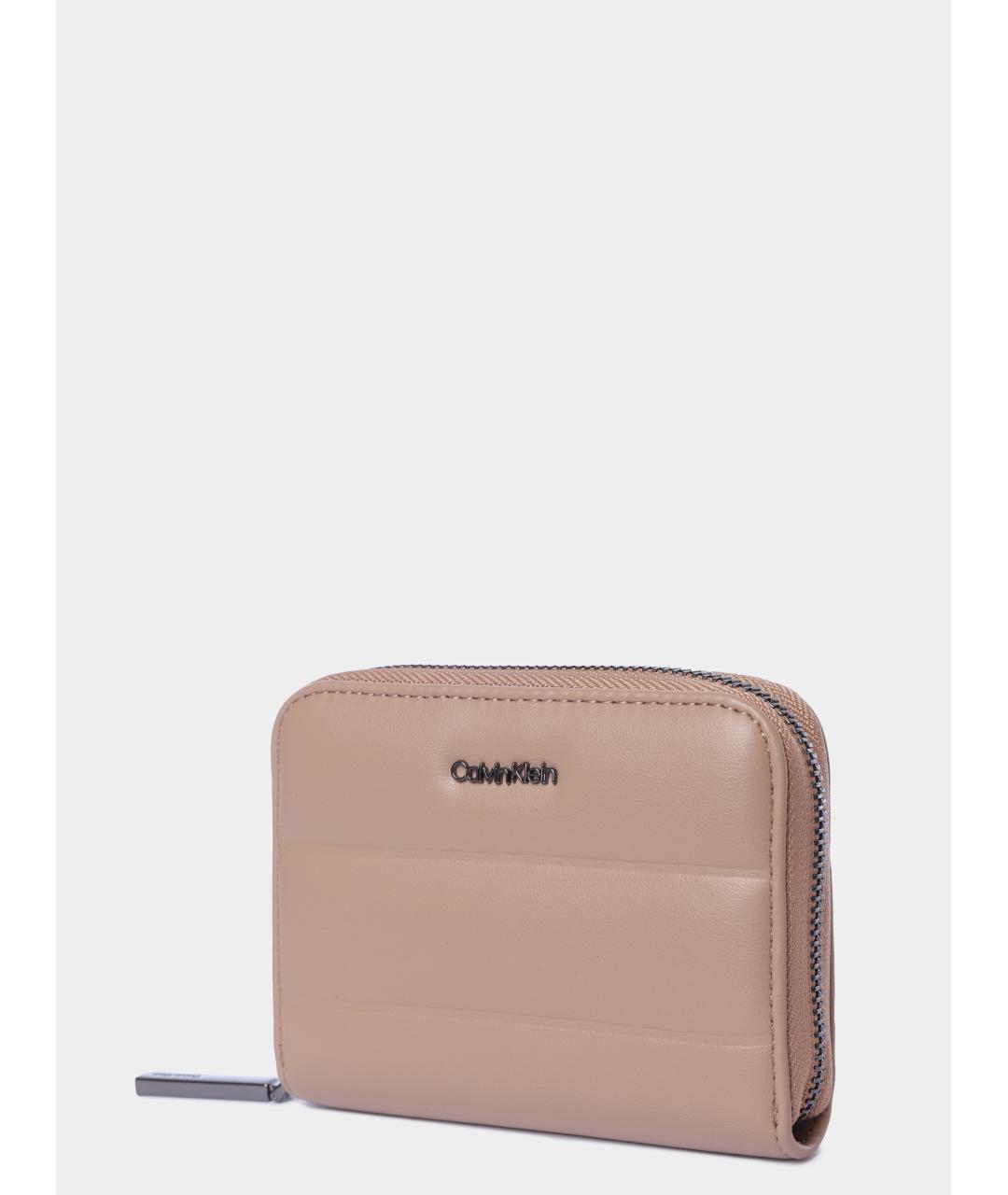 CALVIN KLEIN Бежевый кошелек, фото 2