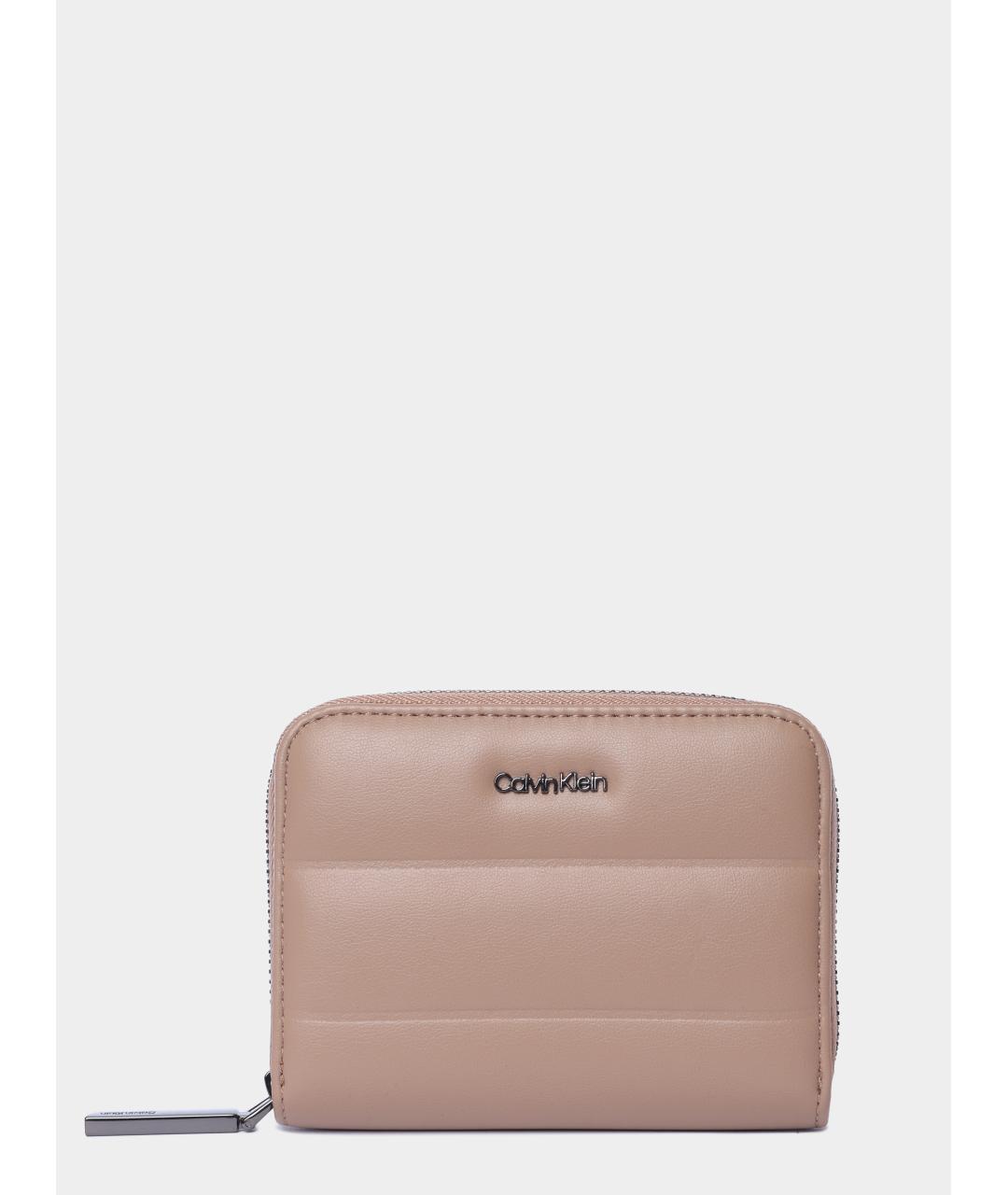 CALVIN KLEIN Бежевый кошелек, фото 5