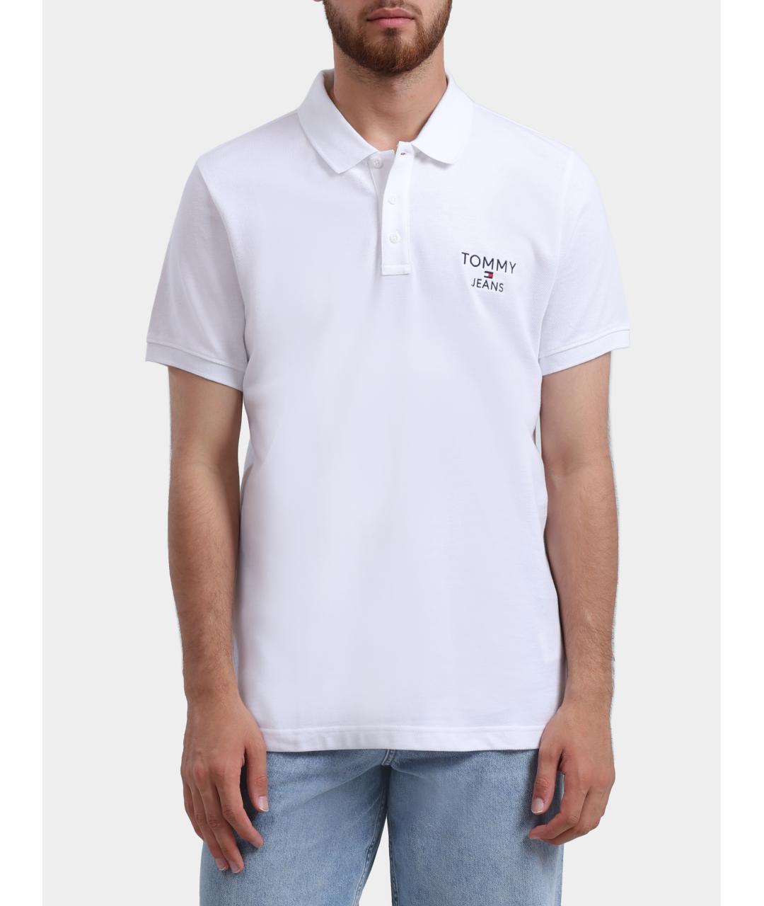 TOMMY HILFIGER Белое поло с коротким рукавом, фото 6