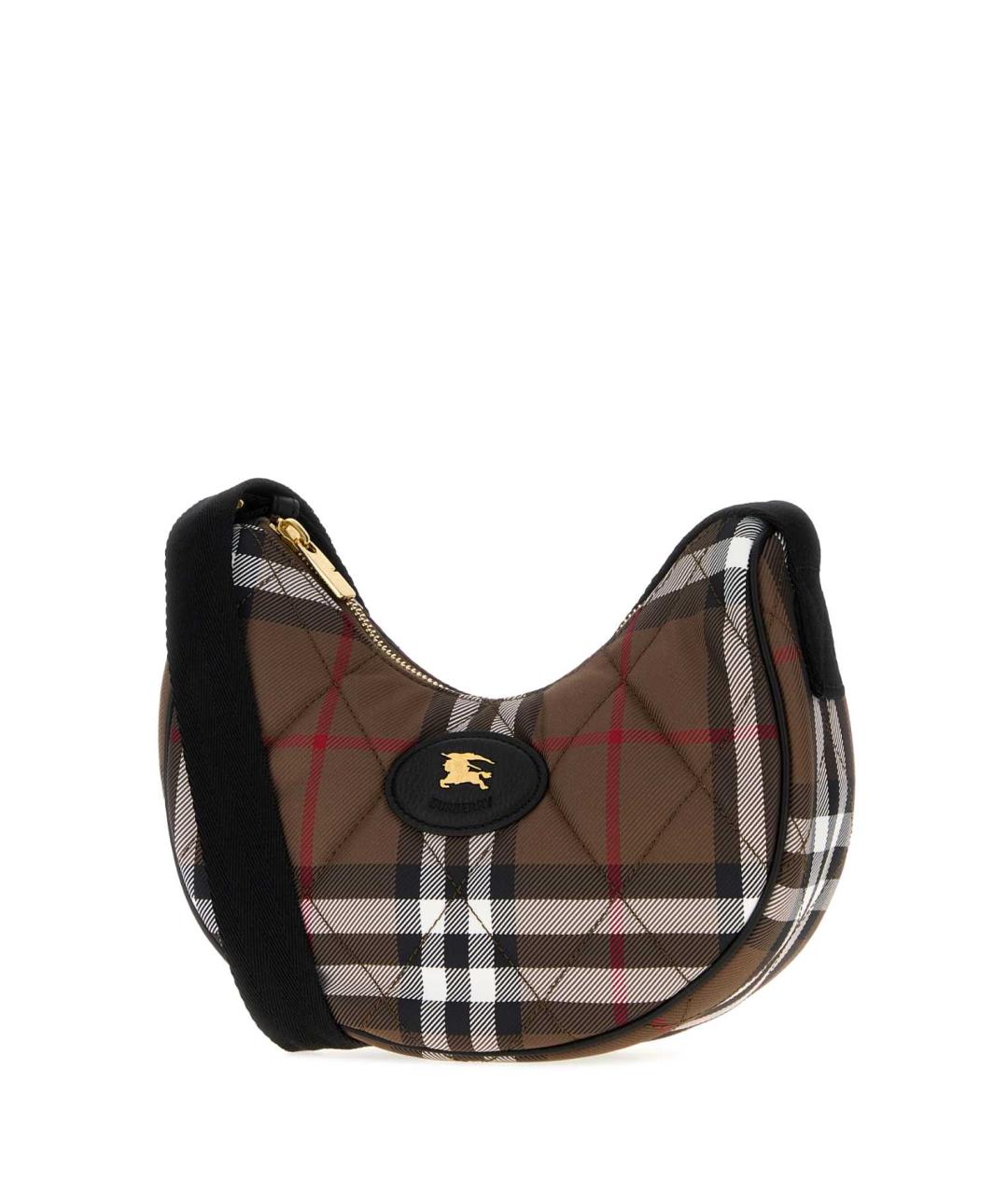 BURBERRY Коричневая нейлоновая сумка через плечо, фото 2