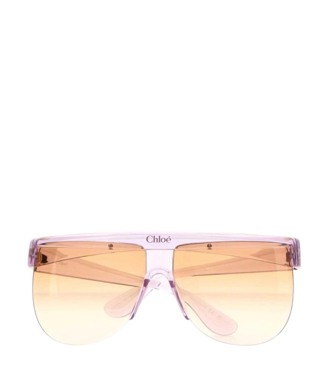 CHLOE Розовые солнцезащитные очки, фото 1