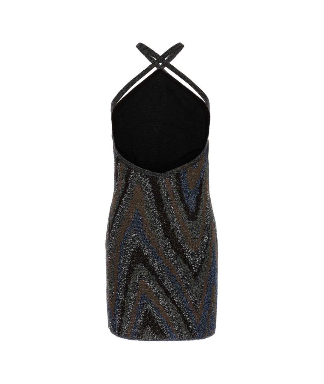 MISSONI Мульти полиэстеровое платье, фото 2