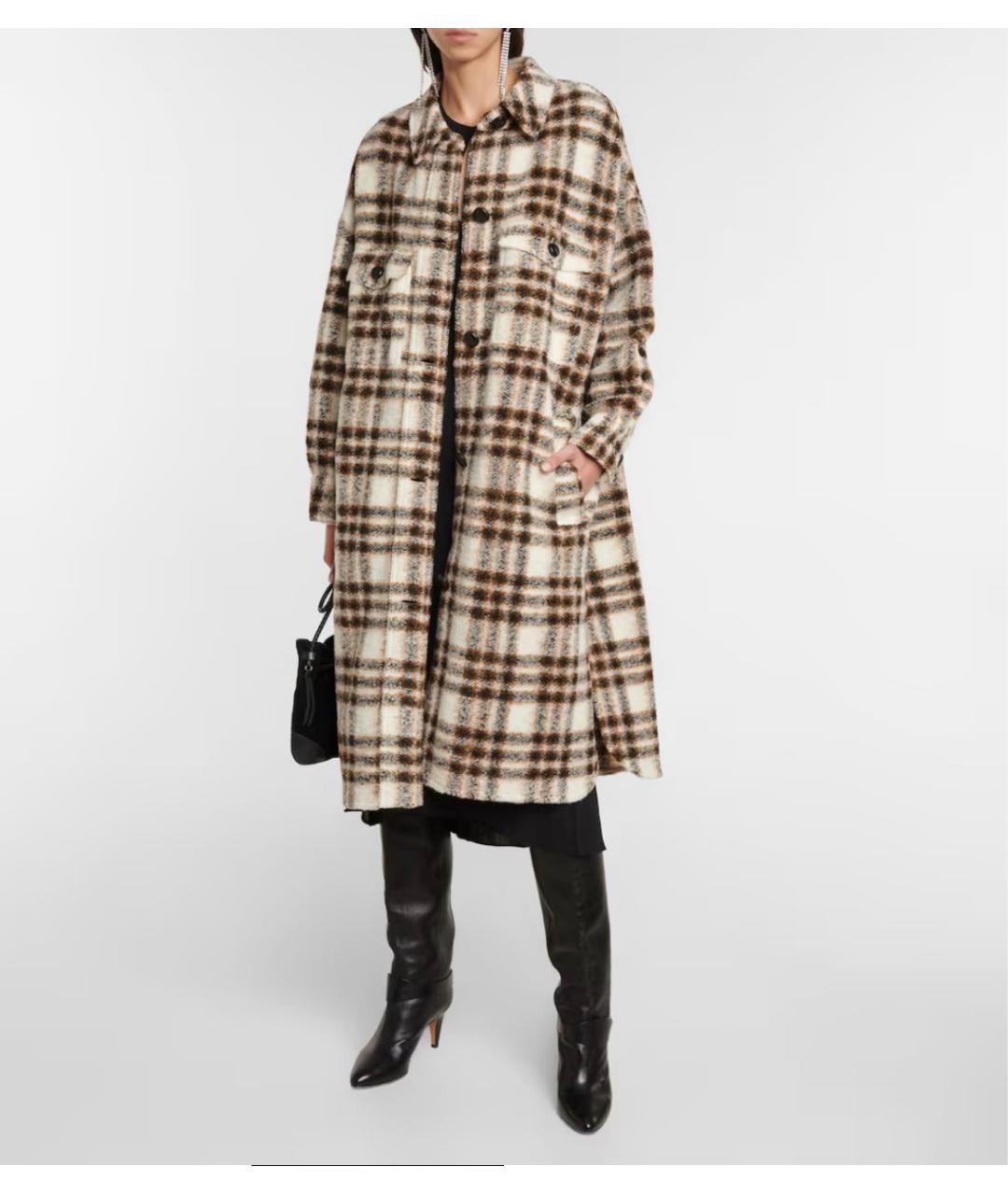 ISABEL MARANT ETOILE Шерстяное пальто, фото 8