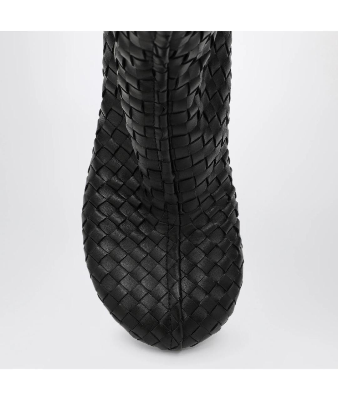 BOTTEGA VENETA Черные кожаные сапоги, фото 3