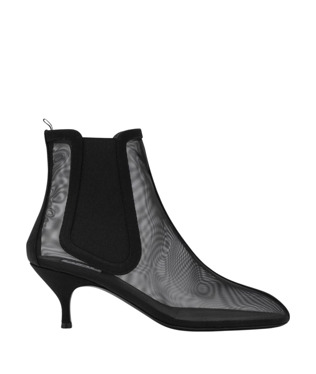 ALAIA Черные синтетические ботильоны, фото 1