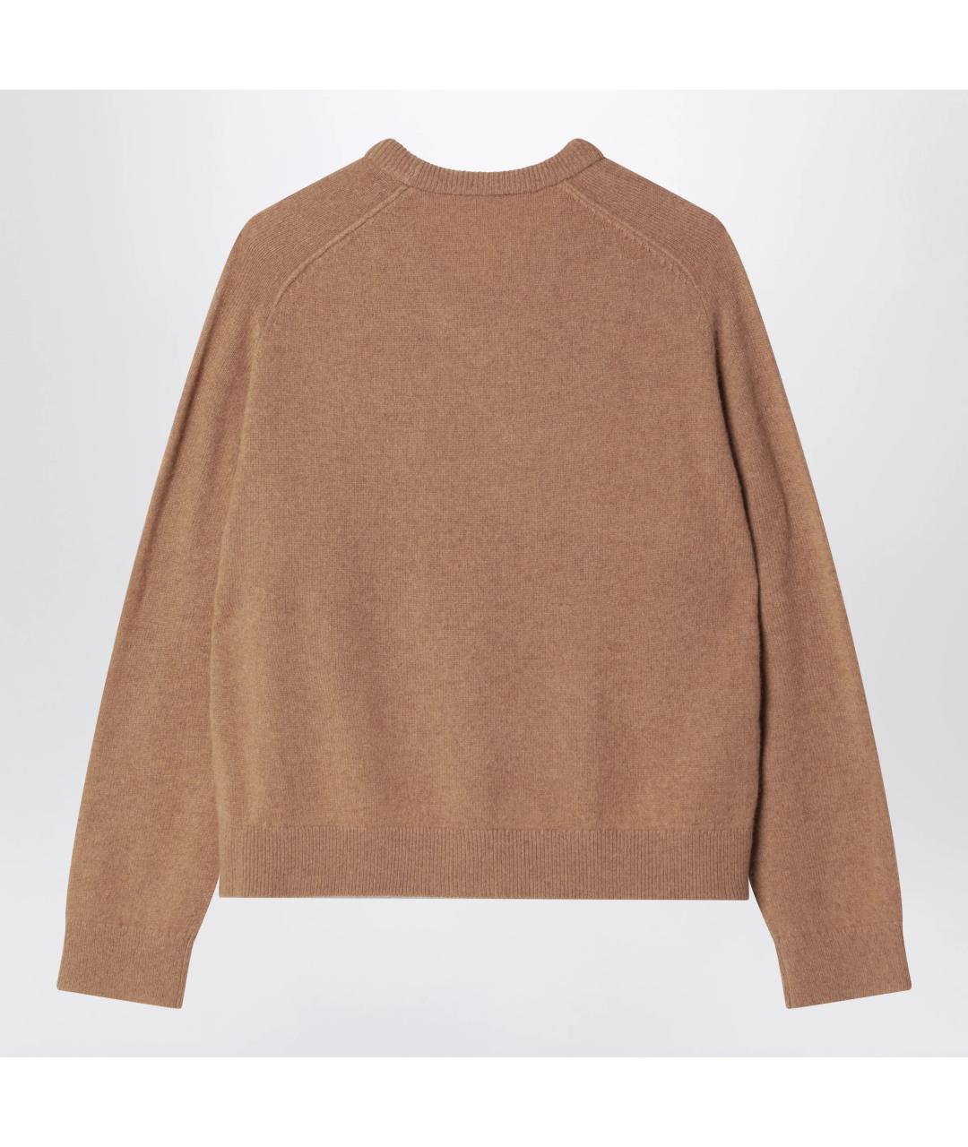 ACNE STUDIOS Бежевый шерстяной джемпер / свитер, фото 2